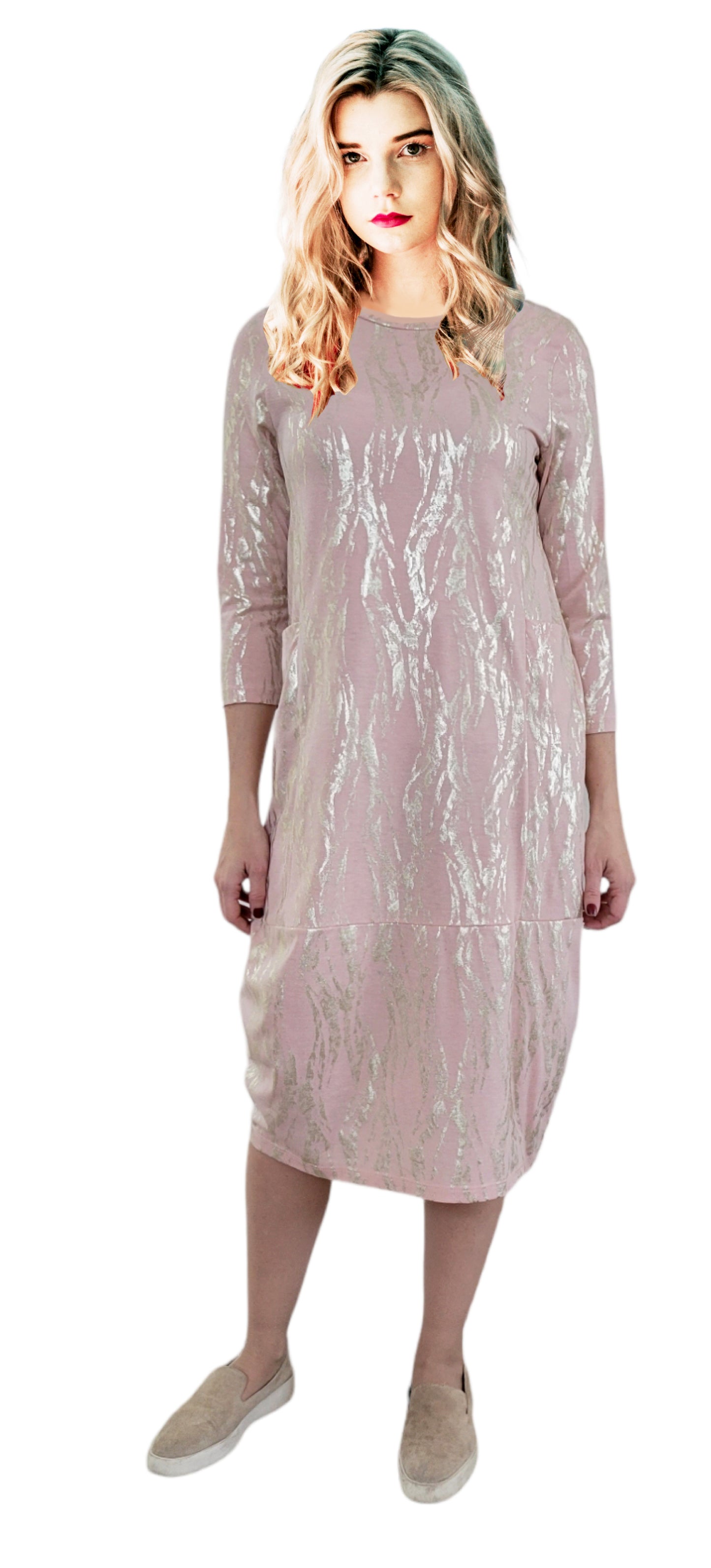 Bubble Dusty Pink Dress