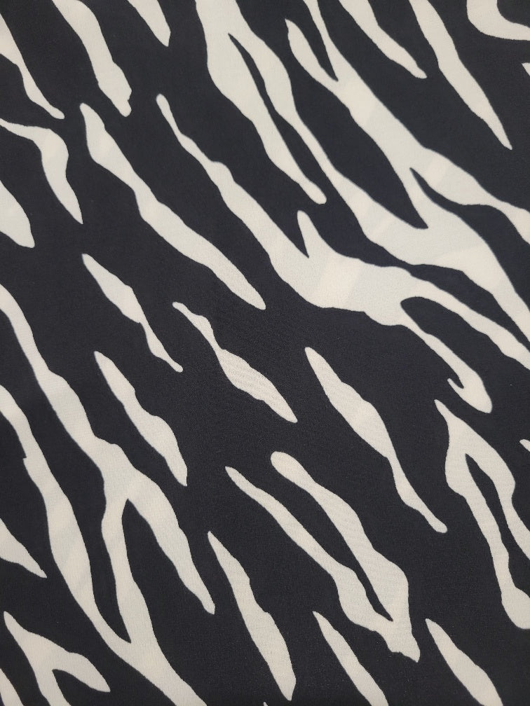 Fit and Flair Zebra Printl Dress
