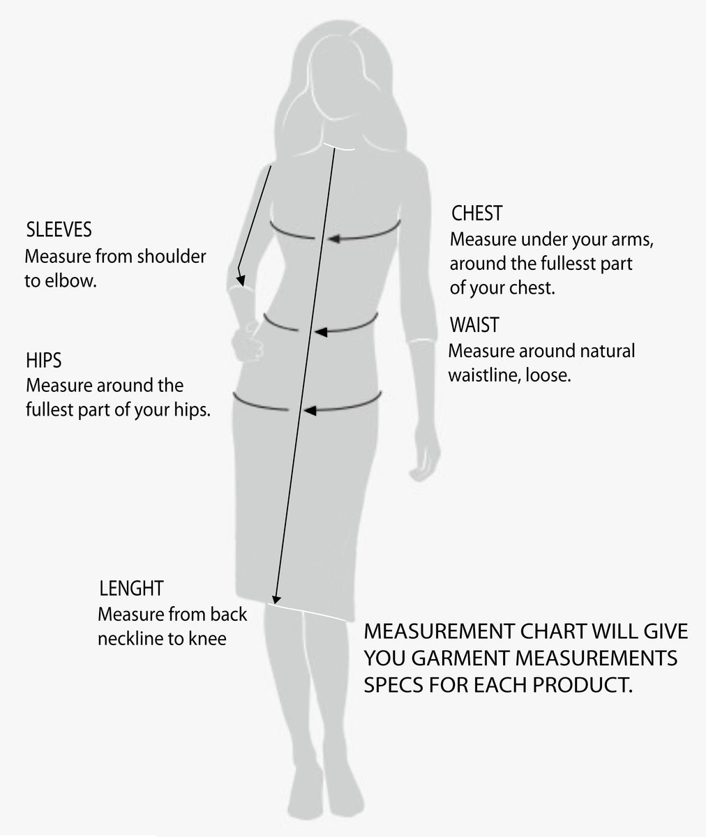 How to take your measurements – MODEST4YOU