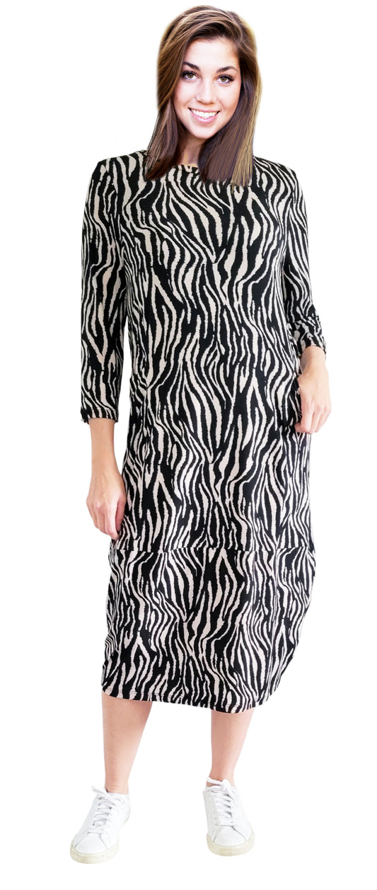 Zebra print Dress